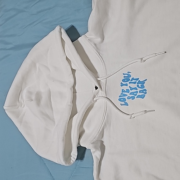 Ccustom made "Love You, Say It Back" womens hoodie - Picture 2 of 5